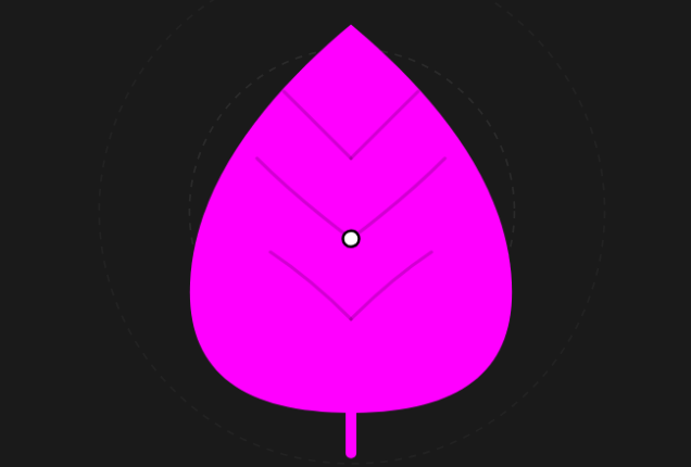 The Ghost Leaf - Interactive Cone Fatigue & Afterimage Simulator
