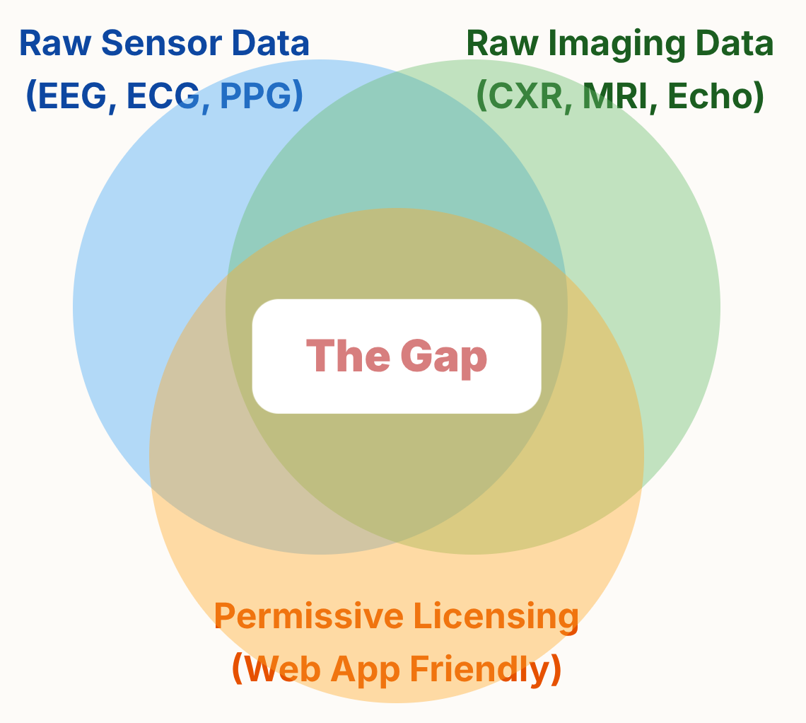 The Multimodal Medical Data Landscape: An Interactive Report
