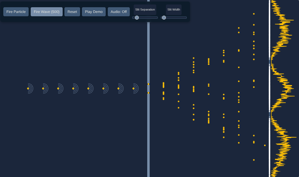 Quantum Wave Function Simulation