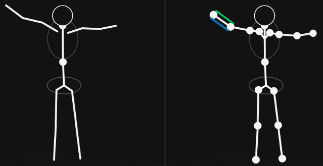 From Skin to Skeleton - Interactive Biomechanical Simulation