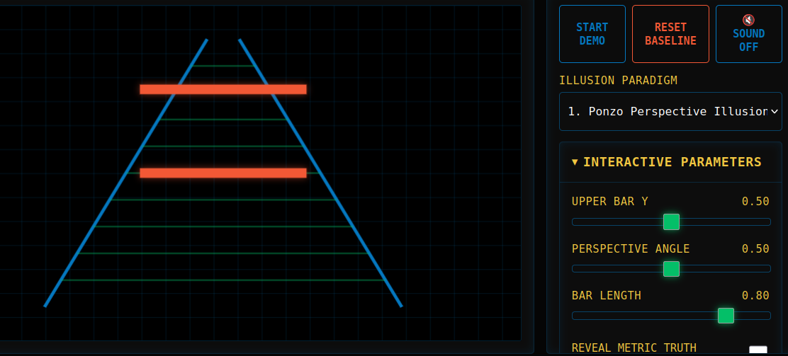 Optical Illusions Visualizer & Sensory Perception Laboratory - Interactive Visualizer