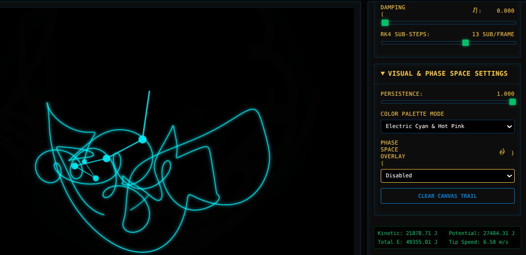 Multi-Pendulum Physics Visualizer & Chaos Lab - Interactive Laboratory