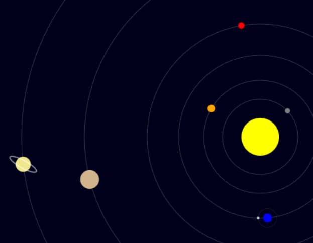 Interactive Solar System Simulation - Astronomy & Physics